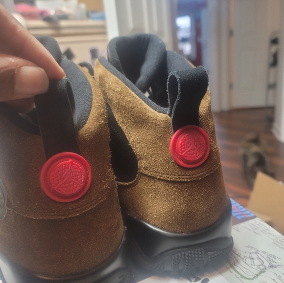 Air jordan 9 retro boot NRG "Olive" mens size 13 - Picture 4 of 8